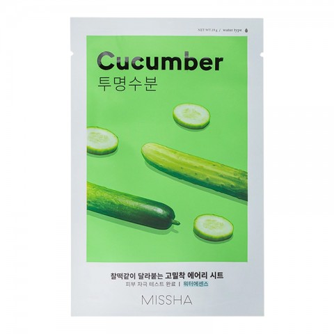MISSHA Airy Fit Sheet Mask Cucumber 1 dbIVET.HU - A te online butikod.