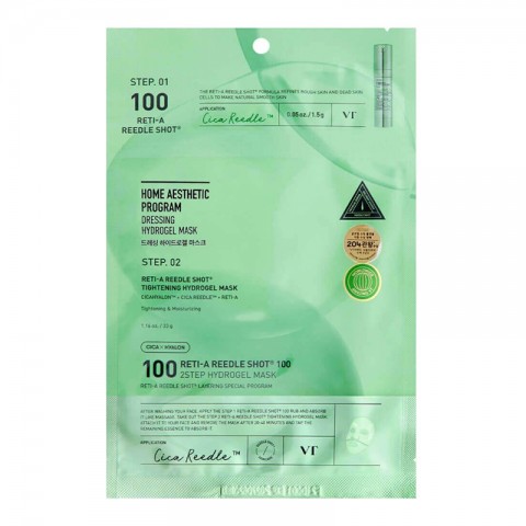 VT COSMETICS RETI-A REEDLE SHOT 100 2STEP HYDROGEL MASK 1,5 g + 33 gIVET.HU - A te online butikod.