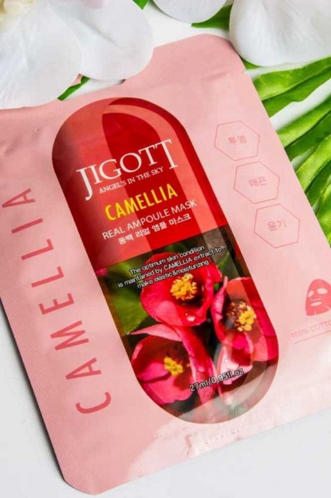 Jigott Camellia Real Ampoule Mask 27 mlIVET.HU - A te online butikod.