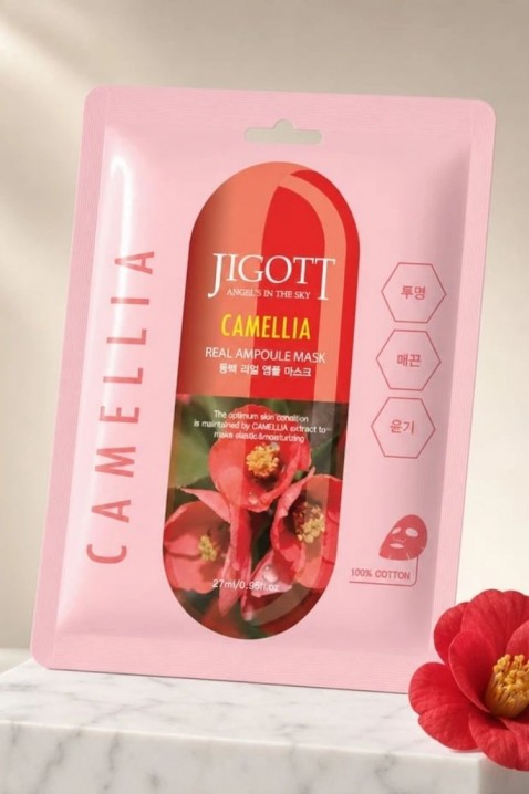 Jigott Camellia Real Ampoule Mask 27 mlIVET.HU - A te online butikod.