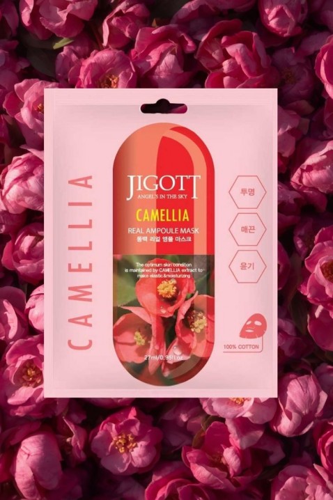 Jigott Camellia Real Ampoule Mask 27 mlIVET.HU - A te online butikod.