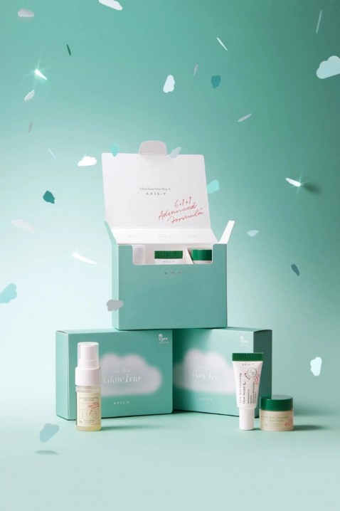 AXIS-Y The Mini Glow Trio Toner 12 ml + Serum 5 ml + Cream 5 mlIVET.HU - A te online butikod.