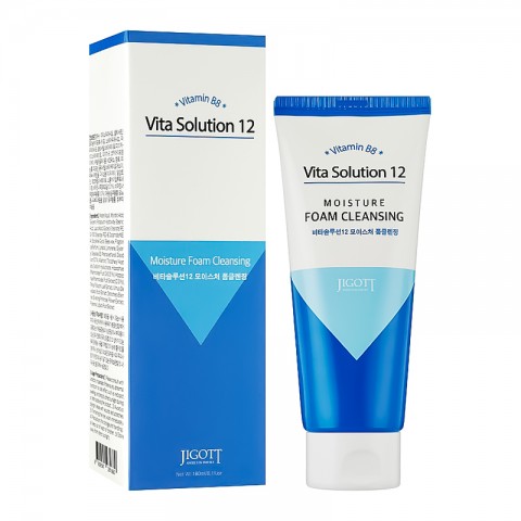 Jigott Vita Solution 12 Moisture Foam Cleansing 180 mlIVET.HU - A te online butikod.