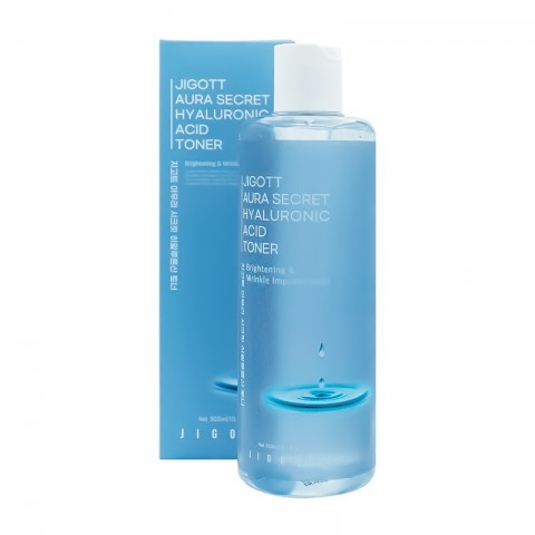 JIGOTT Facial toner HYALURON Aura Secret Hyaluronic Acid Toner 300 mlIVET.HU - A te online butikod.