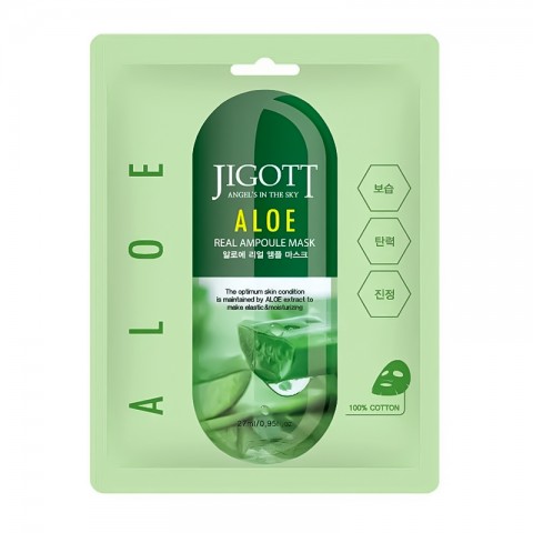 Jigott Aloe Real Ampoule Mask 27 mlIVET.HU - A te online butikod.