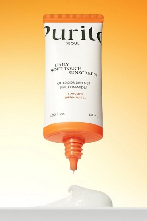 PURITO Seoul Daily Soft Touch Sunscreen SPF 50 PA++++ Ceramide Sunscreen 60 mlIVET.HU - A te online butikod.