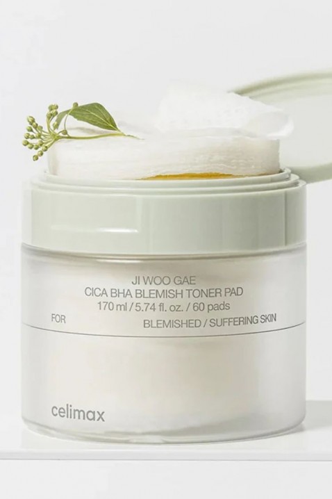 CELIMAX Ji Woo Gae Cica BHA Blemish Toner Pad 170 mlIVET.HU - A te online butikod.