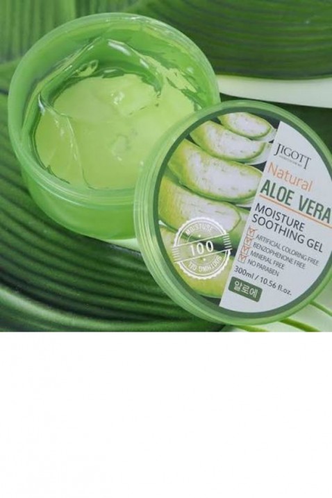Jigott Natural Aloe Vera Moisture Soothing Gel 300 mlIVET.HU - A te online butikod.