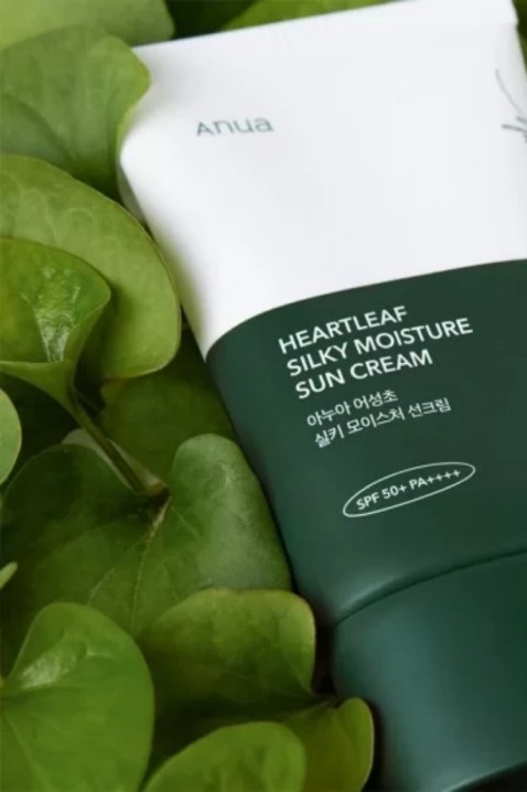 ANUA Heartleaf Silky Moisture Sun Cream SPF50+ PA++++ 50 mlIVET.HU - A te online butikod.
