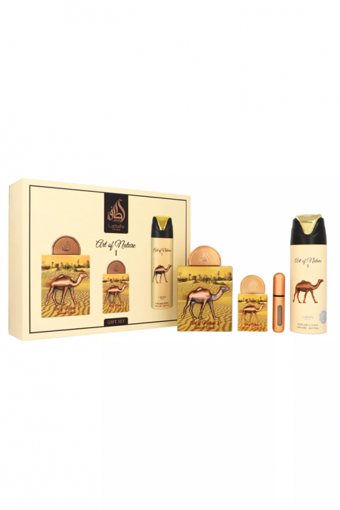 Lattafa Art Of Nature I EDP 100 ml + EDP 20 ml + Dezodor 200 ml unisex arab szettIVET.HU - A te online butikod.
