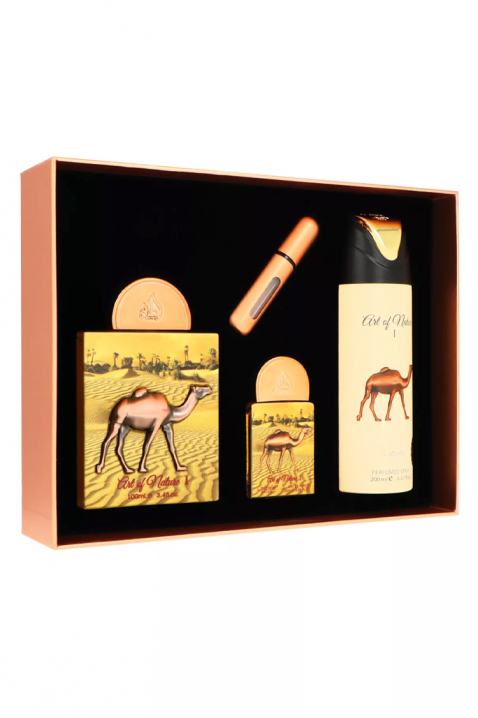 Lattafa Art Of Nature I EDP 100 ml + EDP 20 ml + Dezodor 200 ml unisex arab szettIVET.HU - A te online butikod.