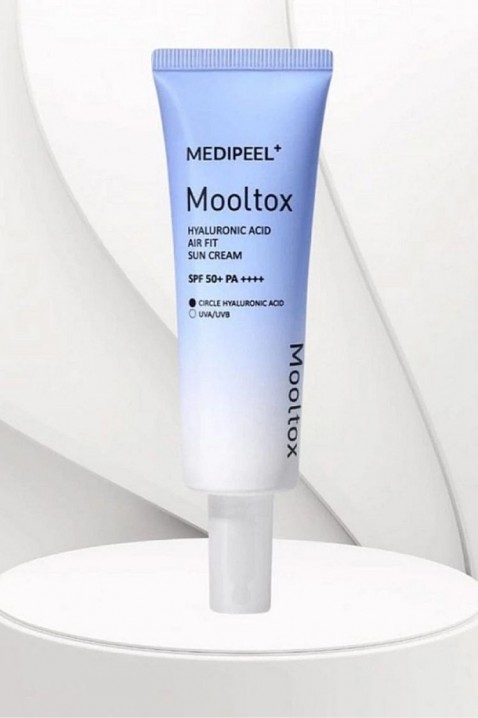 MEDI-PEEL Hyaluronic Acid Aqua Mooltox Air Fit Sun Cream SPF 50+ 50 mlIVET.HU - A te online butikod.