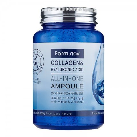 FarmStay Collagen & Hyaluronic Acid All-In-One Ampoule 250 mlIVET.HU - A te online butikod.