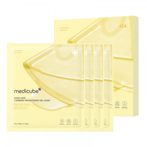 MEDICUBE Kojic Acid Turmeric Brightening y Gel Mask Set 4 dbIVET.HU - A te online butikod.