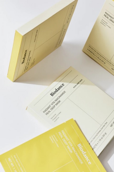 BIODANCE Radiant Vita Niacinamide Real Deep Mask 1 dbIVET.HU - A te online butikod.