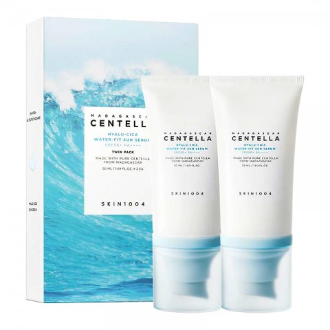 SKIN1004 Madagascar Centella Hyalu-Cica Water-Fit Sun Serum Twin Pack (50ml*2)IVET.HU - A te online butikod.