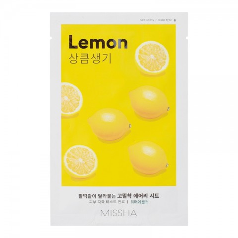 MISSHA Airy Fit Sheet Mask Lemon 1 dbIVET.HU - A te online butikod.