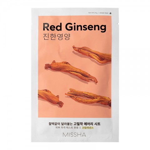 MISSHA Airy Fit Sheet Mask Red Ginseng 1 pcIVET.HU - A te online butikod.