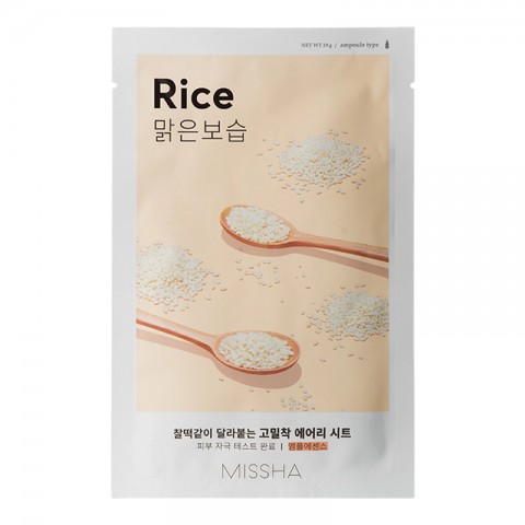 MISSHA Airy Fit Sheet Mask Rice 1 pcIVET.HU - A te online butikod.