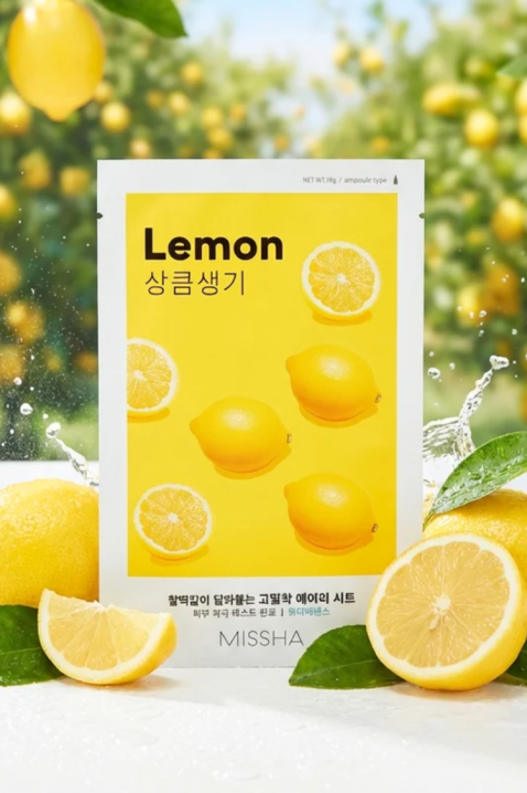 MISSHA Airy Fit Sheet Mask Lemon 1 dbIVET.HU - A te online butikod.