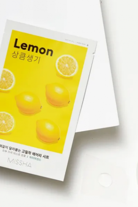 MISSHA Airy Fit Sheet Mask Lemon 1 dbIVET.HU - A te online butikod.