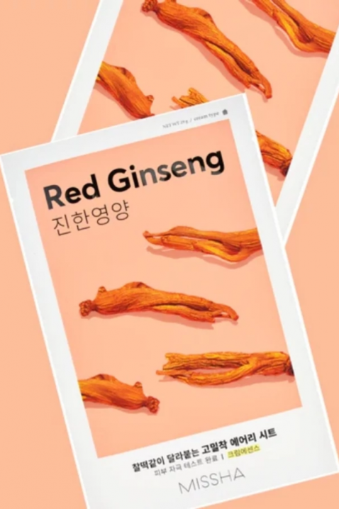 MISSHA Airy Fit Sheet Mask Red Ginseng 1 pcIVET.HU - A te online butikod.