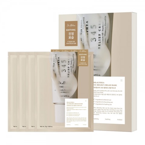 DR. ALTHEA SET 345 Relief Cream Mask, 4 pcs*28 mlIVET.HU - A te online butikod.