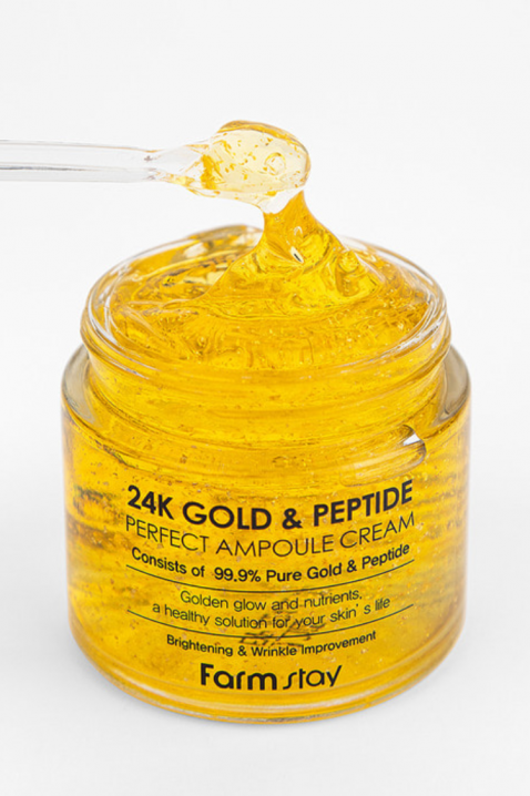 FarmStay 24K Gold & Peptide Perfect Ampoule Cream 80 mlIVET.HU - A te online butikod.