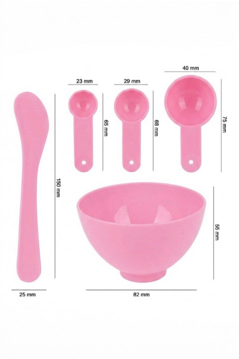 DELVISA PINK arcmaszk-készítő szett, Szín: kék,rózsaszín, IVET.HU - A te online butikod.