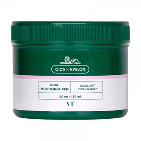 VT COSMETICS Cica Mild Toner Pad 60 pcsIVET.HU - A te online butikod.