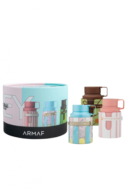 Armaf Odyssey Collection uniszex arab parfümszett 3×30 ml EDP: Candee, Marshmallow, ChocolatIVET.HU - A te online butikod.