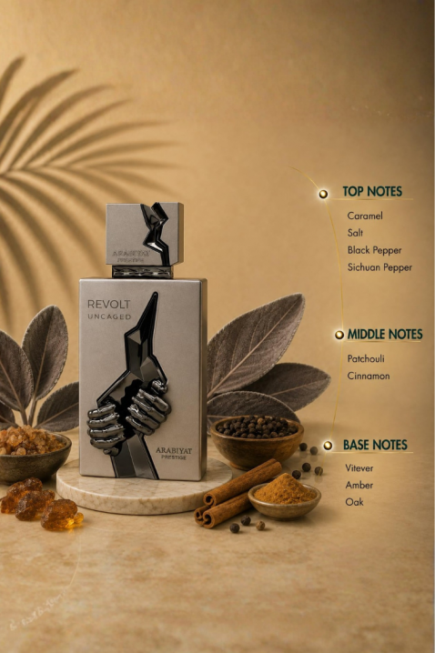 Arabiyat Prestige Revolt Uncaged EDP 100 ml arab parfümIVET.HU - A te online butikod.