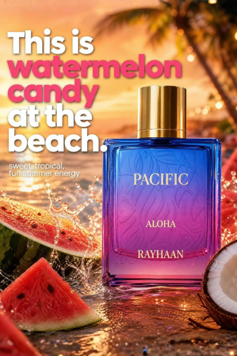 Rayhaan Pacific Aloha EDP 100 ml arab parfümIVET.HU - A te online butikod.