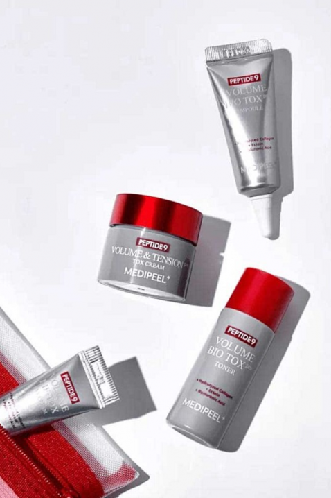 MEDI-PEEL Peptide 9 Volume Bio Tox Trial Kit (toner 20ml+serum10ml+eye cream 4ml+cream 10ml)IVET.HU - A te online butikod.