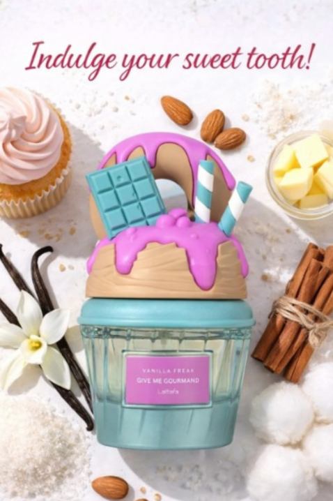 Lattafa Give Me Gourmand Vanilla Freak arab parfüm Edp 75 mlIVET.HU - A te online butikod.