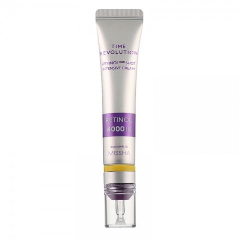 MISSHA Time Revolution Retinol 4000 Shot Intensive Cream, 25 mlIVET.HU - A te online butikod.