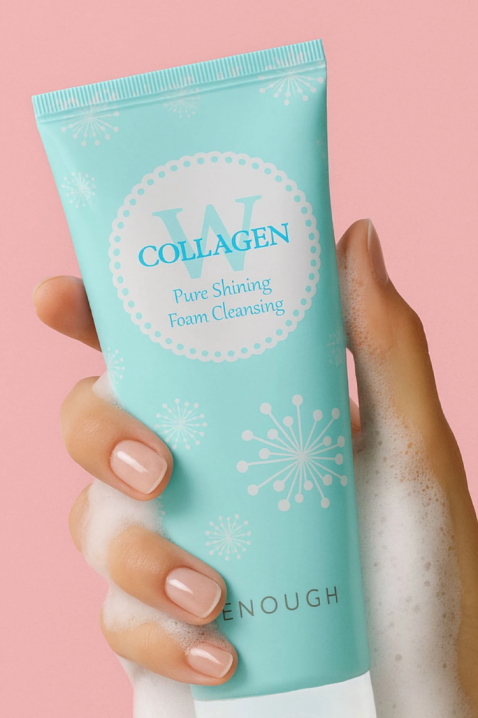 Enough W Collagen Pure Shining Foam Cleansing, 100 mlIVET.HU - A te online butikod.