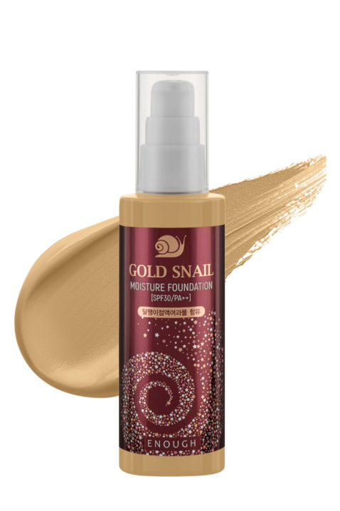 Enough Gold Snail Moisture Foundation SPF30 PA++ (13), 100 mlIVET.HU - A te online butikod.