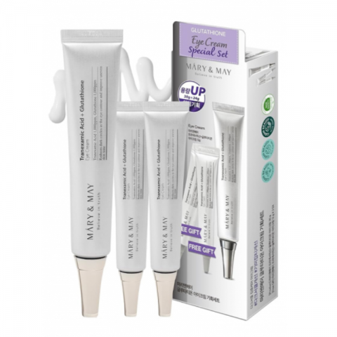 Mary&May Eye Cream Set with Glutathione Glutathione Eye Cream Special Set, 30g+12gx2IVET.HU - A te online butikod.