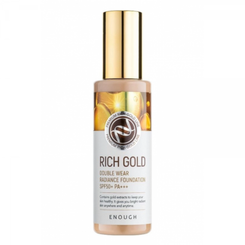 Enough Gold Face Foundation Rich Gold Double Wear Radiance Foundation SPF50+ PA+++ (13)IVET.HU - A te online butikod.
