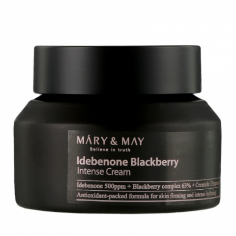 Mary&May Idebenone Blackberry Complex Intense Cream Anti-Aging Cream with Idebenone, 70 gIVET.HU - A te online butikod.