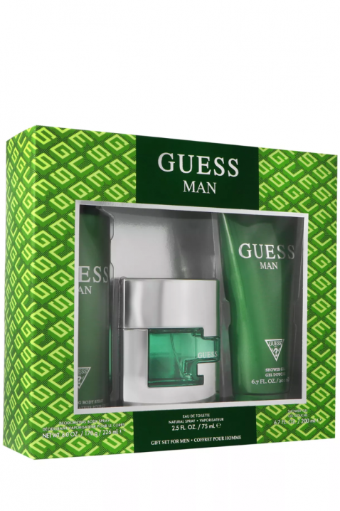 Guess Man férfi szett Edt 75 ml + Dezodor 226 ml + Tusfürdő 200 mlIVET.HU - A te online butikod.
