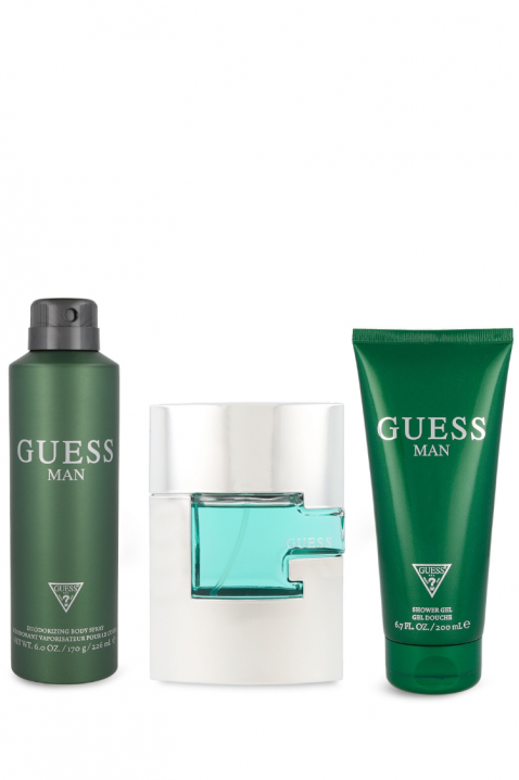 Guess Man férfi szett Edt 75 ml + Dezodor 226 ml + Tusfürdő 200 mlIVET.HU - A te online butikod.