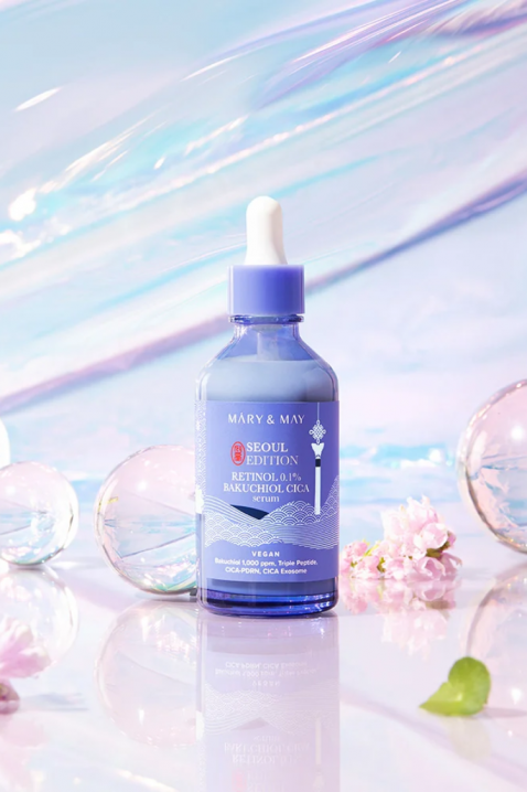 Mary&May Anti-aging serum with retinol and bakuchiol Retinol 0.1% Bakuchiol Cica Serum Seoul 80 mlIVET.HU - A te online butikod.