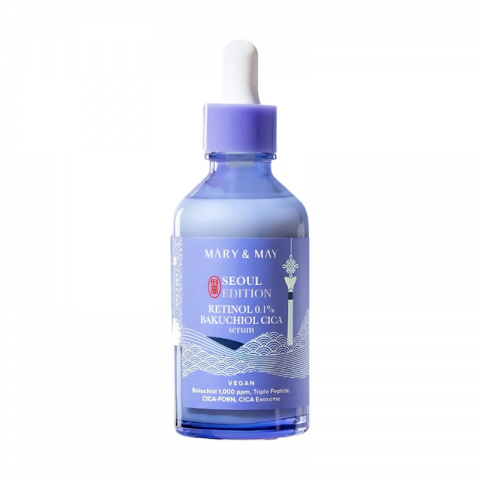 Mary&May Anti-aging serum with retinol and bakuchiol Retinol 0.1% Bakuchiol Cica Serum Seoul 80 mlIVET.HU - A te online butikod.