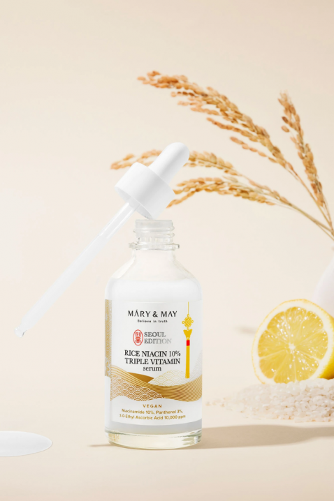 Mary&May Rice Niacin 10% Triple Vitamin Serum Brightening Serum, 80 mlIVET.HU - A te online butikod.