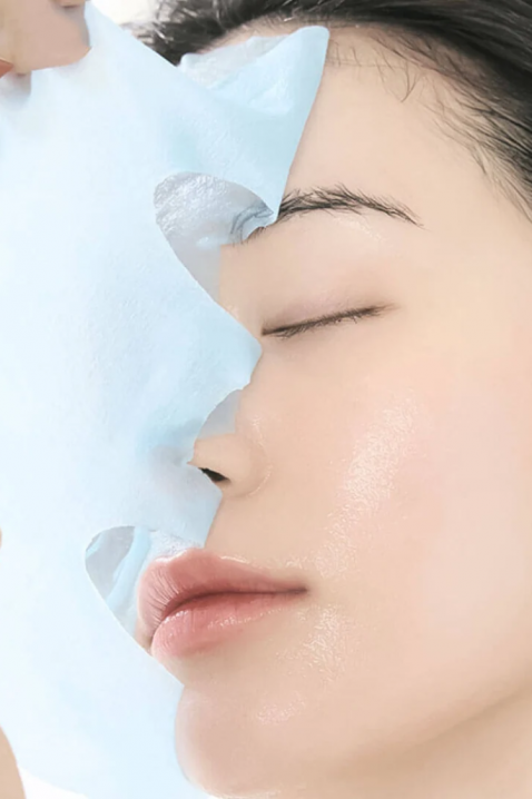 SET Sheet mask for face moisturizing with azulene and agave Aqua Blue Hydration MaskIVET.HU - A te online butikod.