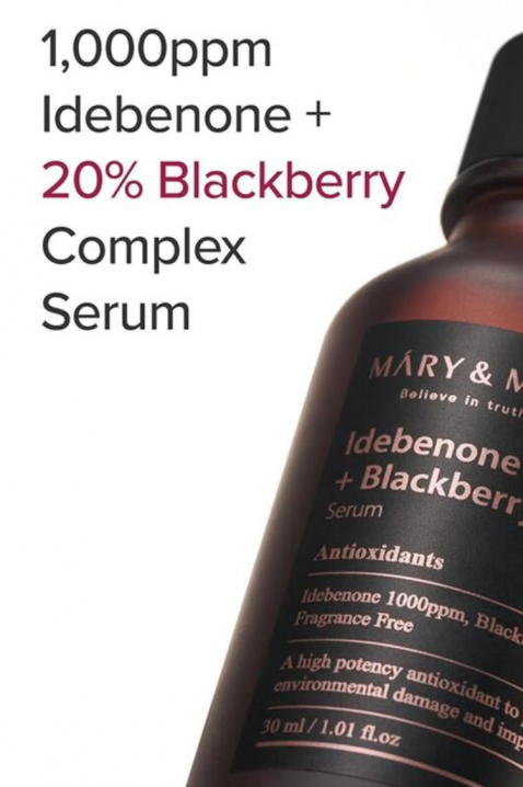 Mary&May Idebenone Blackberry Complex Serum Antioxidant Serum, 30 mlIVET.HU - A te online butikod.
