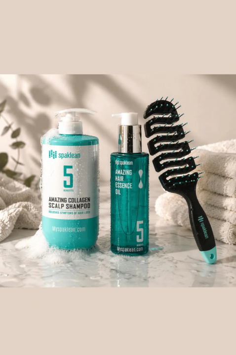 SPAKLEAN Anti-static vented brush for gentle hair care and styling Amazing Flex Brush, 1IVET.HU - A te online butikod.