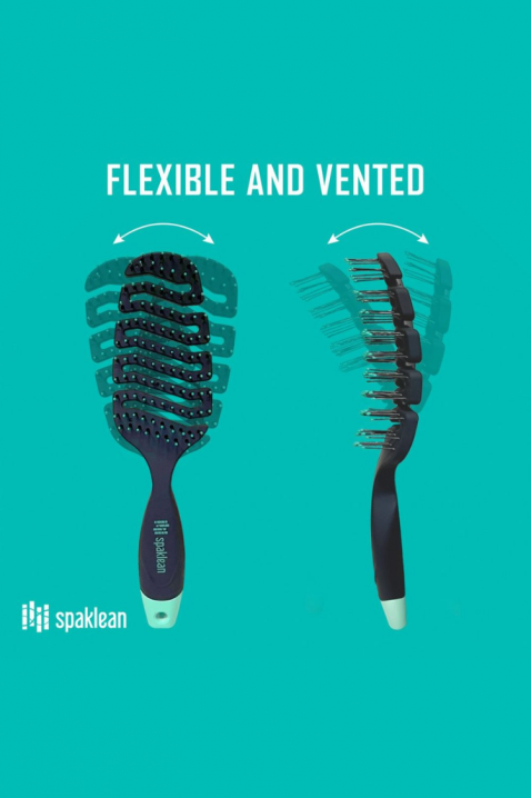 SPAKLEAN Anti-static vented brush for gentle hair care and styling Amazing Flex Brush, 1IVET.HU - A te online butikod.